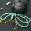 蓝绿绿松石龙项链-红掌柜
