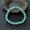 中高瓷蓝绿松石单圈手串-红掌柜