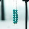 绿松石耳线-红掌柜