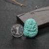绿松石不动明王吊坠-红掌柜