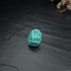 蓝绿绿松石龙头戒面-红掌柜