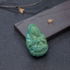 高瓷绿松石度母吊坠-红掌柜