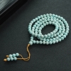 中高瓷铁线浅蓝绿松石佛珠-红掌柜