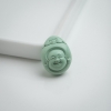 天然中高瓷蓝绿绿松石福在眼前吊坠-红掌柜
