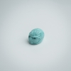 湖北高瓷铁线蓝绿松石戒面-红掌柜