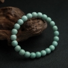 浅蓝绿松石桶珠单圈手串-红掌柜