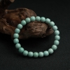 绿松石桶珠单圈手串-红掌柜