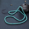 中高瓷铁线蓝绿绿松石长链-红掌柜