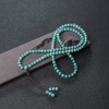 湖北中高瓷铁线蓝绿松石珠链-红掌柜