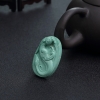 天然蓝绿绿松石仿古龙吊坠-红掌柜