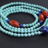 高瓷蓝绿绿松石项链-红掌柜