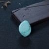 天然高瓷铁线绿松石罗汉吊坠-红掌柜