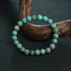 俏色绿松石单圈手串-红掌柜
