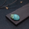 湖北天然高瓷铁线绿松石带子上朝吊坠-红掌柜