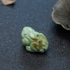 天然湖北蓝绿绿松石貔貅吊坠-红掌柜