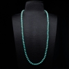 7mm高瓷铁线蓝绿绿松石长链-红掌柜