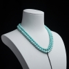 浅蓝绿松石珠链-红掌柜