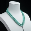 蓝绿绿松石珠链-红掌柜