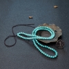 中瓷铁线蓝绿松石长链-红掌柜