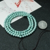 浅蓝绿绿松石珠链-红掌柜