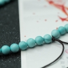 湖北天然高瓷铁线绿松石珠链-红掌柜