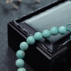 中高瓷蓝绿松石手串-红掌柜