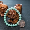 蓝绿绿松石单圈手串-红掌柜