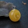 波罗的海鸡油黄蜜蜡平安扣吊坠-红掌柜