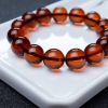 琥珀单圈手串-红掌柜
