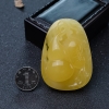 柠檬黄蜜蜡吊坠-红掌柜