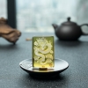 天然墨西哥蓝珀龙牌吊坠-红掌柜