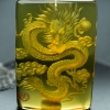墨西哥蓝珀龙牌挂坠-红掌柜