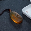 琥珀不动明王吊坠-红掌柜