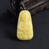满黄观音牌子吊坠 - 红掌柜珠宝