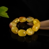 鸡油黄金绞蜜随形单圈手串-红掌柜