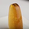 缅甸金兰珀心经吊坠-红掌柜