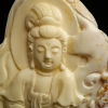 象牙白蜜蜡吊坠-红掌柜