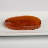 缅甸金红珀心经吊坠-红掌柜