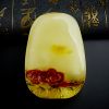 天然蜜蜡摆件-红掌柜珠宝