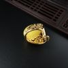蜜蜡开口戒指 - 红掌柜