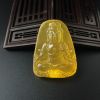 金包蜜鸡油黄蜜蜡观音吊坠-红掌柜