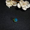 多米尼加天然蓝珀圆珠-红掌柜