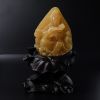 波罗的海天然鸡油黄蜜蜡观音摆件 - 红掌柜