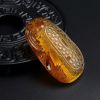 天然金包蜜仿古龙吊坠 - 红掌柜