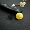 柠檬黄白花蜜平安扣吊坠-红掌柜