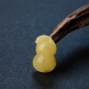 波罗的海天然柠檬黄蜜蜡葫芦吊坠-红掌柜