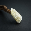 波罗的海天然带皮白蜜蜜蜡吊坠-红掌柜