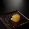 波罗的海蜜蜡玫瑰花吊坠 - 红掌柜