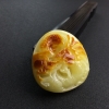 天然带皮柠檬黄蜜蜡龙吊坠 - 红掌柜