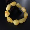 满蜜柠檬黄随形蜜蜡手串 - 红掌柜
